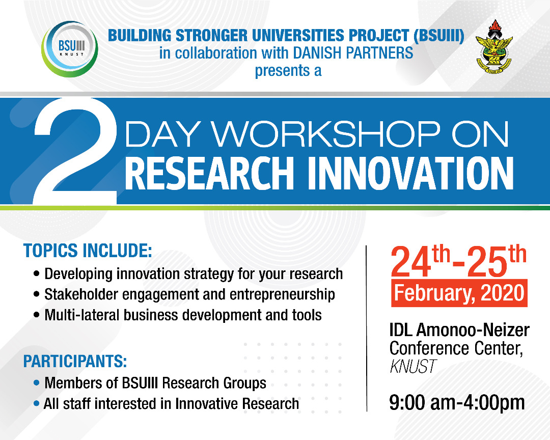 Workshop on Research Innovation